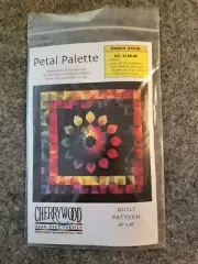 New Petal Palette Quilt Kit Karla Overland Cherrywood Fabrics
