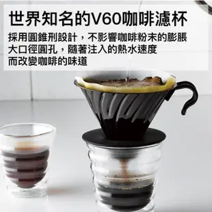 【HARIO】V60白金金屬濾杯 1-4人份(VDM-02-HSV)