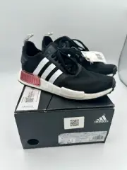 NEW Adidas NMD R1 women’s black pink sneakers shoes US size 5 EUR 36