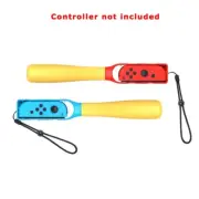 2pcs Switch Sports Game Baseball Bat Handle Grip for Switch OLED Baseball Stick