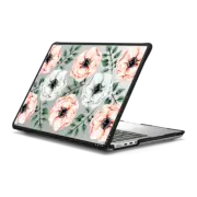 MacBook Pro 14-inch (M1 - M4) Impact Case Watercolor anemones M