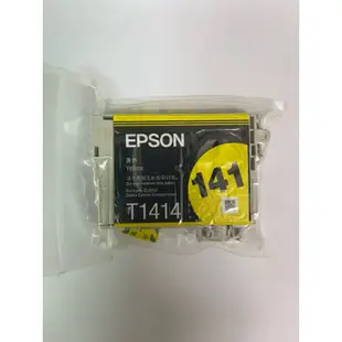 原廠裸裝EPSON141 T1412 T1413 1414全新原廠墨水匣，副廠T1411全新墨水匣