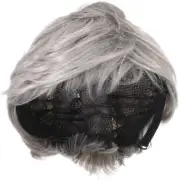 Gray Wig Man Men Wigs Short Role Playing Cosplay Men's Toupee Hairpiece for