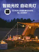 太陽能LED燈條燈帶戶外庭院燈露營裝飾星防水燈串天臺小花園布置 城市玩家