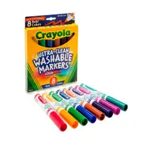 在飛比找蝦皮商城優惠-Crayola可水洗粗錐頭彩色筆/ Bold/ 8色 esl