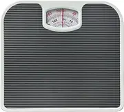 Analog Scale for Body Weight, Mechanical Bathroom Scales Up to 130KG/280 LB, Analog Bathroom Weight Scale with Anti-Skid Rubber Surface and Easy to Read Large Dial, Durable Dial Scale