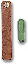 Knafs - Leather Strop for Honing Pocket Knives - Includes Stropping Compound