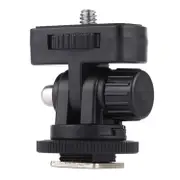 3Pcs 1/4 inch Screw Thread Cold Shoe Tripod Mount Adapter