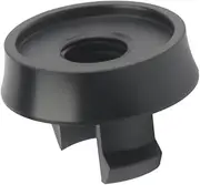 GLEAVI Gear Lever Converter Knob Adapter with Fixed Base Limiter for Auto Parts Lightweight Easy to Install Prevents Gear Drift Durable Material Black