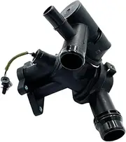 Engine Coolant Thermostat Housing LR140116 LR106640 Compatible For Land Rover Discovery 5 Range Rover Sport Velar Evoque Discovery