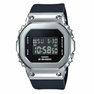 【G-SHOCK】經典 5600 系列縮小版潛水女錶-低調深遂黑 GM-S5600-1D 現代鐘錶