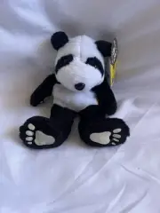 SKANSEN BEANIE KIDS JAPANDA THE PANDA BEAR BK797 RETIRED WITH TAG
