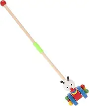 Push for Cartoon Animal Walker Walker Push Push Pull Walking Push Walker Pull Along Tractor Wooden