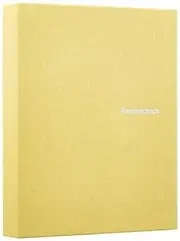 Hard Cover Photo Album for Fuji Instax Mini 80 Pockets Yellow F/S w/Tracking#