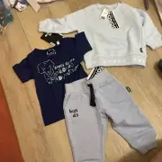 BNWT Bonds 3 Pieces - T-shirt, Jumper & Trackie. Size 00