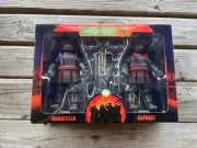 NECA Teenage Mutant Ninja Turtles III 3 Movie Donatello Raphael 2 Pack Set