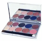 HOT!MESS *Tayla-Blue Basically Bare Eyeshadow Palette* Matte & Shimmer *FREEPOST