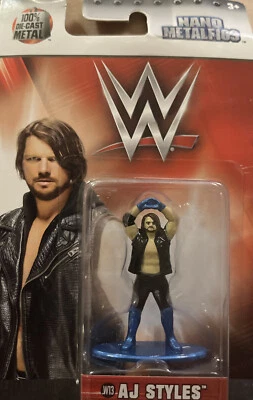 Jada WWE Nano Metalfigs Diecast Figure Statue AJ STYLES