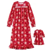Elf On The Shelf Red Nightgown with Doll (Fits 18" Dolls) Nightgown- 2T- NEW!