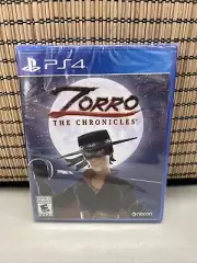 Zorro the Chronicles - Sony PlayStation 4 New Sealed