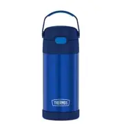 Thermos Funtainer SS Insulated Straw Bottle 12 oz Navy #F4100NY6