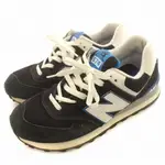 NEW BALANCE 休閒鞋 球鞋 黑色 26CM 日本直送 二手