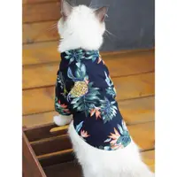 在飛比找ETMall東森購物網優惠-狗狗薄款襯衫夏天博美寵物貓咪