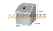 1PC 25KG automatic Ice Cube Maker Portable Ice Machine Restaurant 220V