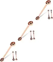 Luxshiny Pcs Small Scoops for Canisters Measuring Spoon Set Stainless Steel Tea Sugar Salt Spoons