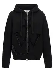 [J.W. Anderson] J. W. Anderson-Anchor Jwa Felpe Nero-Uomo M Black