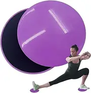 Fitness Gliding Discs,2X Two-sided Anti-Slip Exercise Gliding Plate - Yoga Cushion, Anti-Static Home Exercise Tools For Home Gym