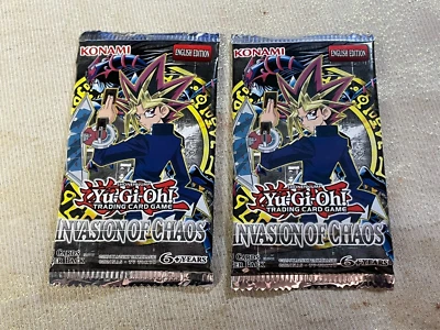 1 - Konami Yu-Gi-Oh! TCG: / Invasion Of Chaos / Booster Pack sealed / new
