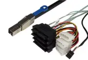 TMC C5529 SFF-8644 to (4) SFF-8482 External HD MiniSAS to 4X SAS Drive Fanout Ca