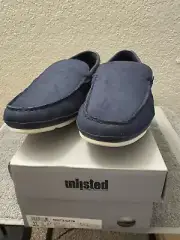 Unlisted by Kenneth Cole Men's Regotta Slip-Ons Size 11 Navy New