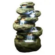 Cascade With Lights Water Feature Water Fountain DW22049
