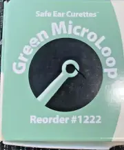 Bionix Green MicroLoop Safe Ear Curettes #50, Model 1222 OEM Boxes Vary in Style