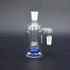 Thick 5" 14mm 90 Degree Ash Catcher Honeycomb Glass Smoking Water Pipe Hookah