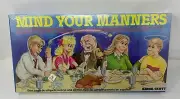 Sealed Vintage 1986 Mind Your Manners Family Board Game by Baron/Scott