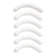 6 Pcs Eyelash Curlers Refill Pads- Flexible Eye Lash Replacement Curler Cushion