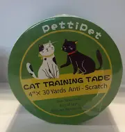 PettiPet Cat Training Tape Anti-Scratch 4”x 30 Yards ~ Non-Toxic To Cats ~ NEW!