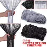 Fringe Curtains String Curtains Patio Door Fly Screen Room Divider Door Window