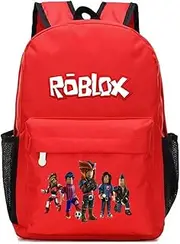 [HERSE] Roblox Backpack School Bag, Red