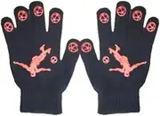 [HieoAnir] Kids Stretchy Gloves - Cold Weather Full Fingers Knitted Mittens | Stretchy Knitted Gloves, Winter Warm Supplies for Indoor and Outdoor