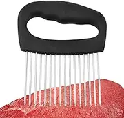Onion Slicer Holder,Onion Chopper Slicer Veggie Cutter - Kitchen Tools Food Chopper, Meat Tenderizer Stainless Steel for Tomato Eggs Meat Fruit Avocado