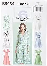 Butterick B5030 Misses' Wrap Dresses Sewing Patterns Women - Belt and Sash - Size 16-18-20-22