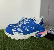 Size 39 (6 US) - Balenciaga Track LED Sneaker ‘ White, Blue ’ | BRAND NEW
