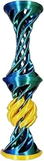 S-piral Cone Fidget Toys, Anti-Stress Pyramid Sculpture Game, 3D Printed Cone Toy, Enhances Foc us, Solid and Precise, 3.6x3.6x12.5cm, for Kids and Adults