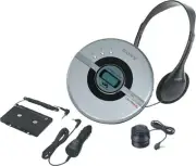 Sony D-EJ106CK Walkman Portable CD Player with Car Kit (Silver) - NEW