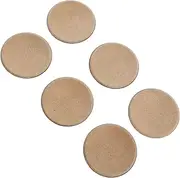 6pcs Speaker Caps for Car Subwoofer Replacement Subwoofer Dome Dust Cap Accessories Elastic Composite Aesthetic Design
