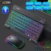 Backlight Bluetooth Keyboard and Mouse For IOS Android Windows For iPad